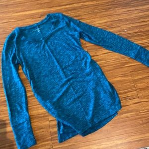 Liz Lange maternity top XS blue/teal